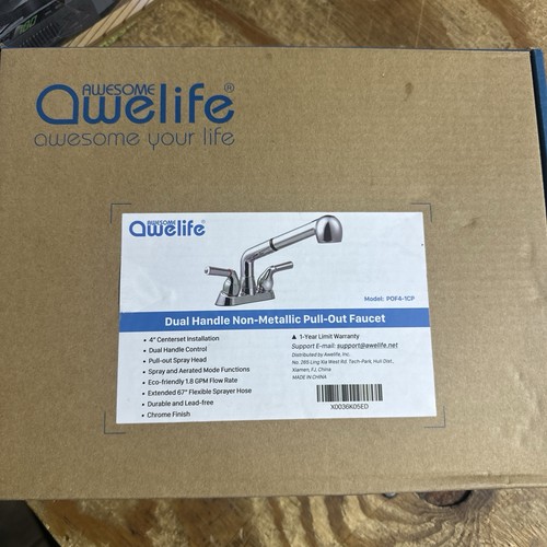 Utility sink faucet with - sink,